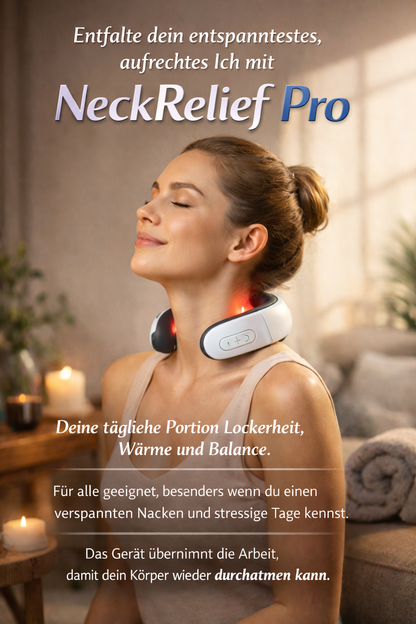 NeckRelief Pro Heat 4in1 Nackenmassagegerät